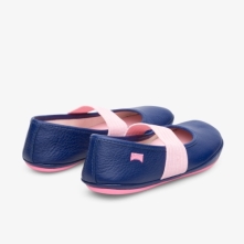 Camper Right Ballerinas Blue - Kids Singapore TTPGGG-195